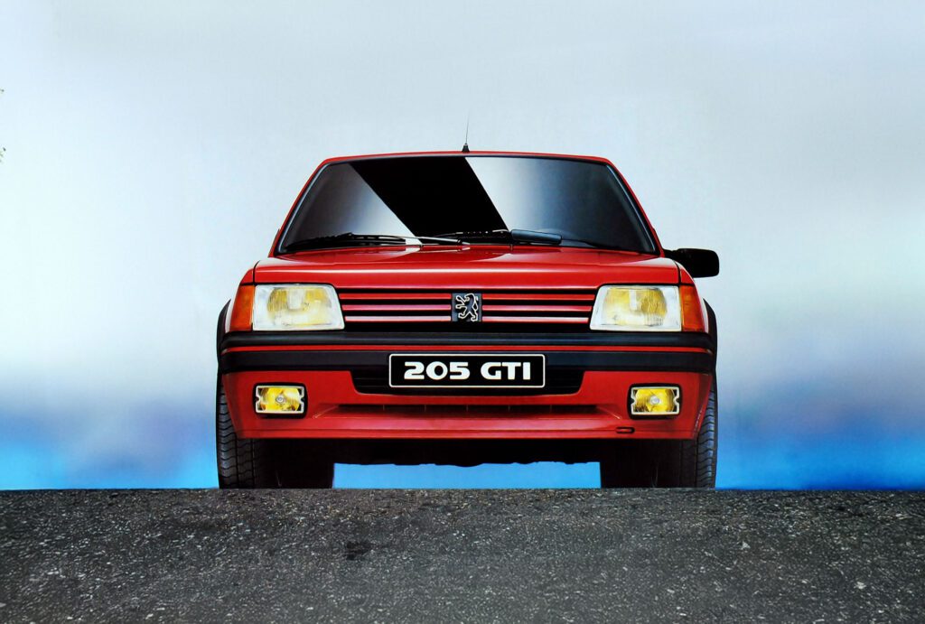 Peugeot 205 GTI front